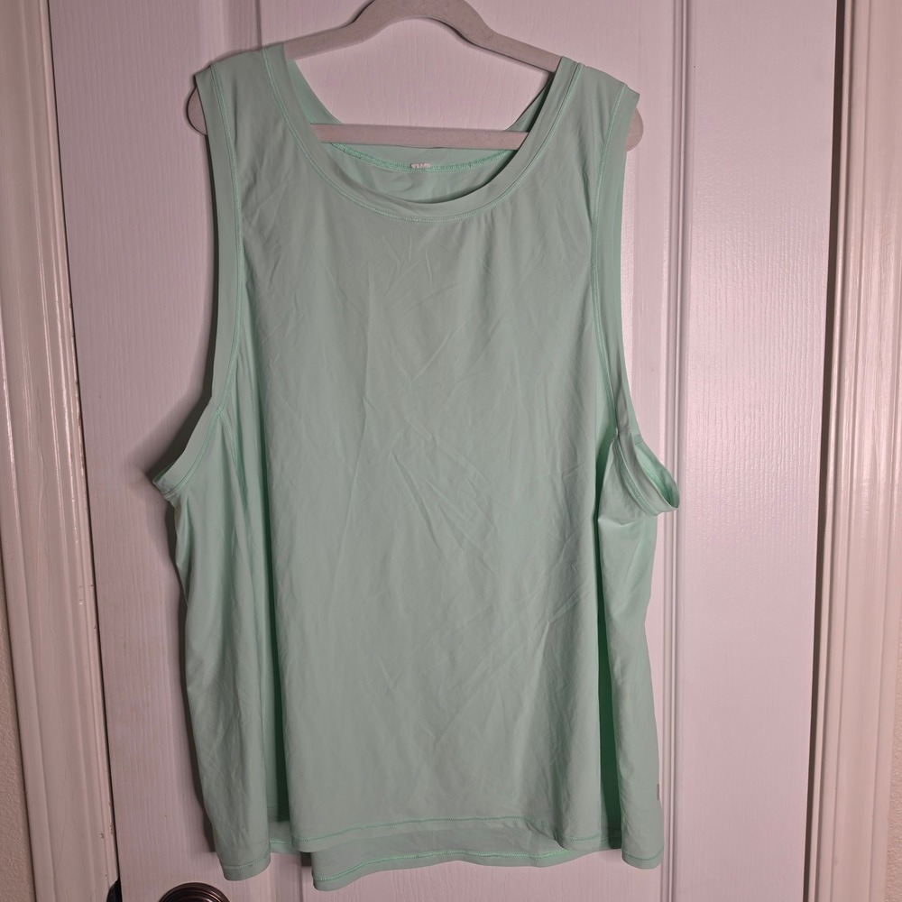Lululemon Mint Green Sleeveless Activewear Tank Top Women Size 10